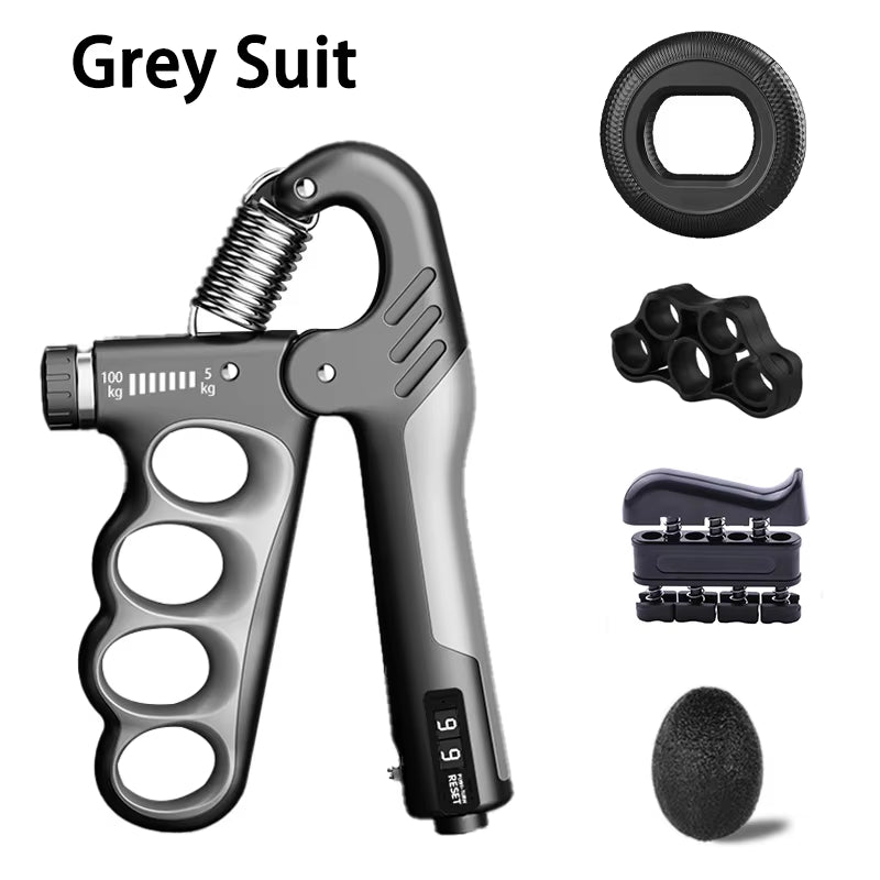 Adjustable Grip Strengthener for Enhanced Muscle Recovery - 5-150Kg Resistance for All Fitness Levels