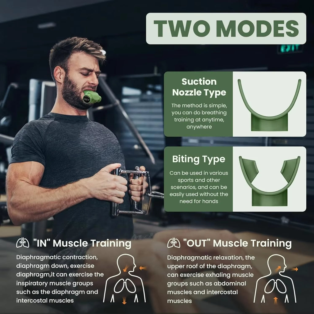 Revolutionize Your Breathing with Our Professional Lung Trainer - Lightweight, Adjustable, and Perfect for All Fitness Levels!
