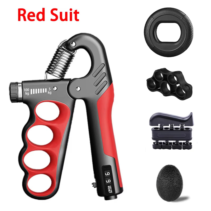 Adjustable Grip Strengthener for Enhanced Muscle Recovery - 5-150Kg Resistance for All Fitness Levels