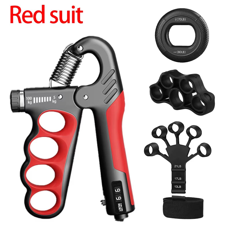 Adjustable Grip Strengthener for Enhanced Muscle Recovery - 5-150Kg Resistance for All Fitness Levels