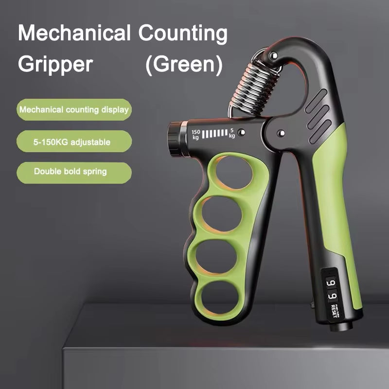 Adjustable Grip Strengthener for Enhanced Muscle Recovery - 5-150Kg Resistance for All Fitness Levels