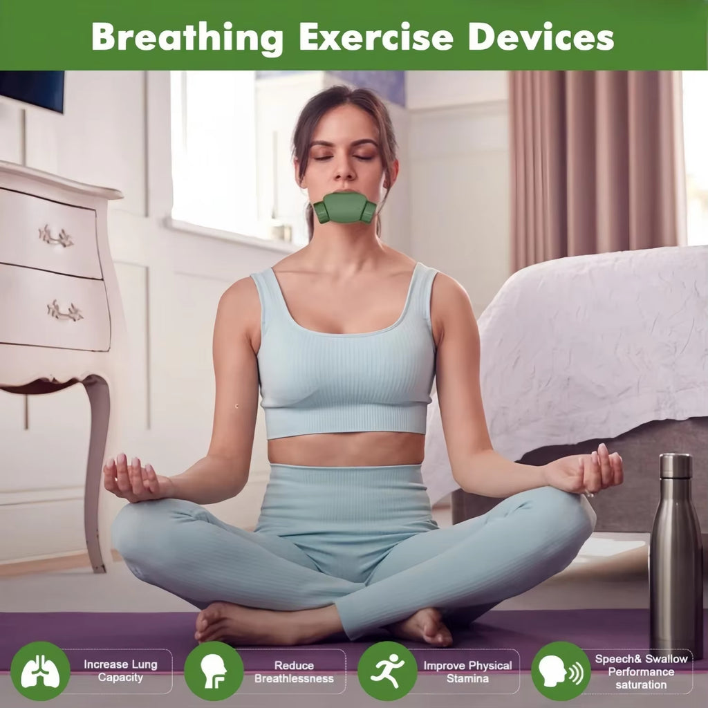 Revolutionize Your Breathing with Our Professional Lung Trainer - Lightweight, Adjustable, and Perfect for All Fitness Levels!