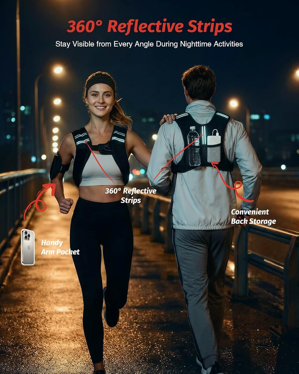 Elevate Your Fitness Game with the Ultimate 12lb Weighted Vest - Perfect for Strength Training, Running, and Muscle Building!