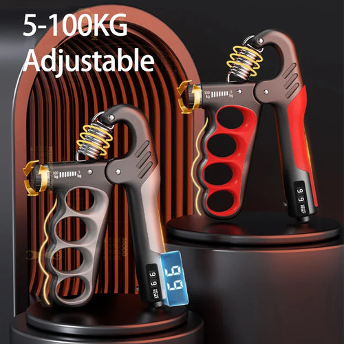 Adjustable Grip Strengthener for Enhanced Muscle Recovery - 5-150Kg Resistance for All Fitness Levels