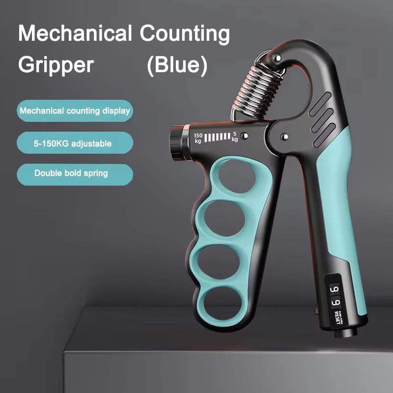 Adjustable Grip Strengthener for Enhanced Muscle Recovery - 5-150Kg Resistance for All Fitness Levels